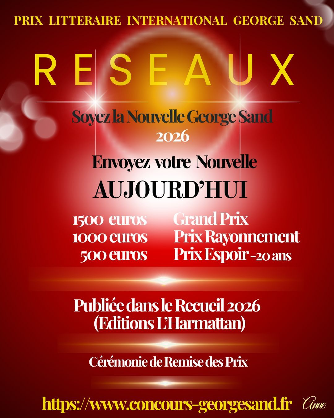 PLIGS 2026 Le réseau George Sand 2026 !