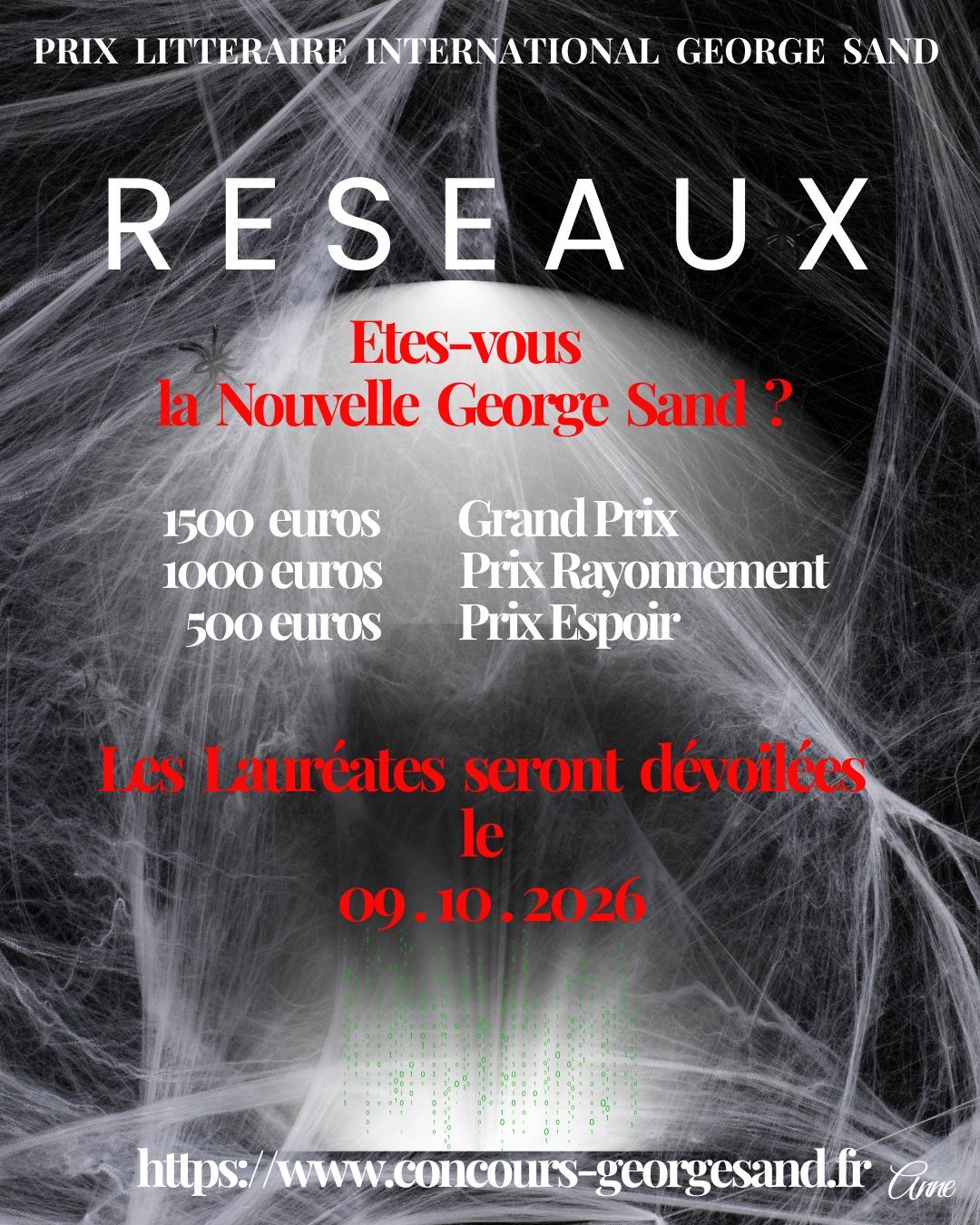 PLIGS 2026 Annonce des Lauréates le 09.10.2026