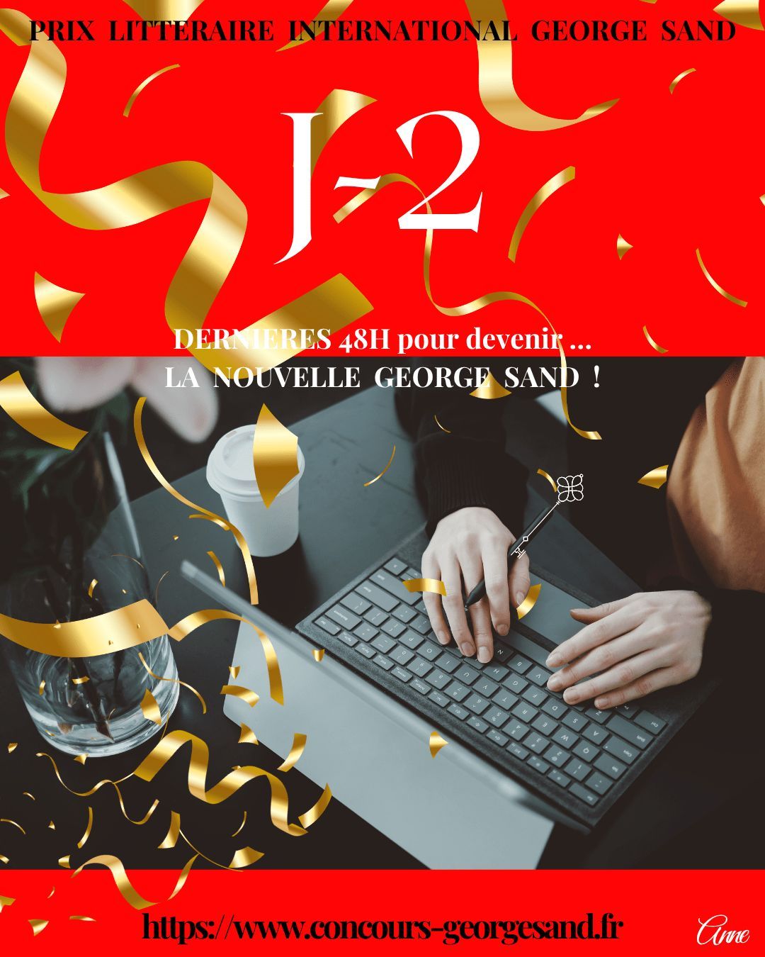 PLIGS 2025.  J-2. Dernières 48h pour devenir La Nouvelle George Sand  !!!