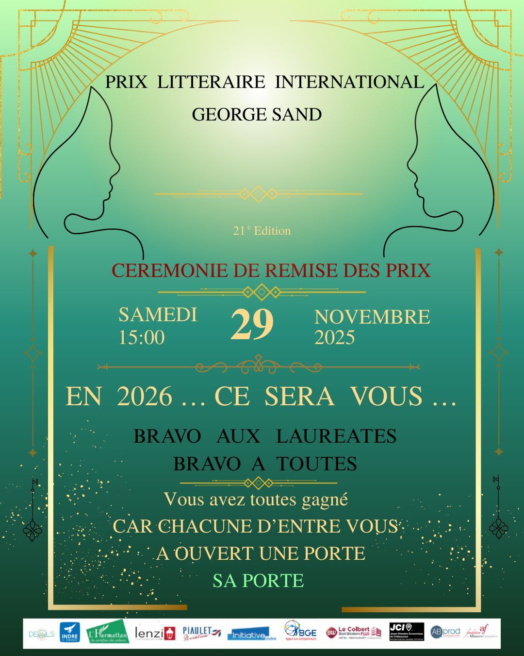 PLIGS 2025 CEREMONIE DE REMISE DES PRIX